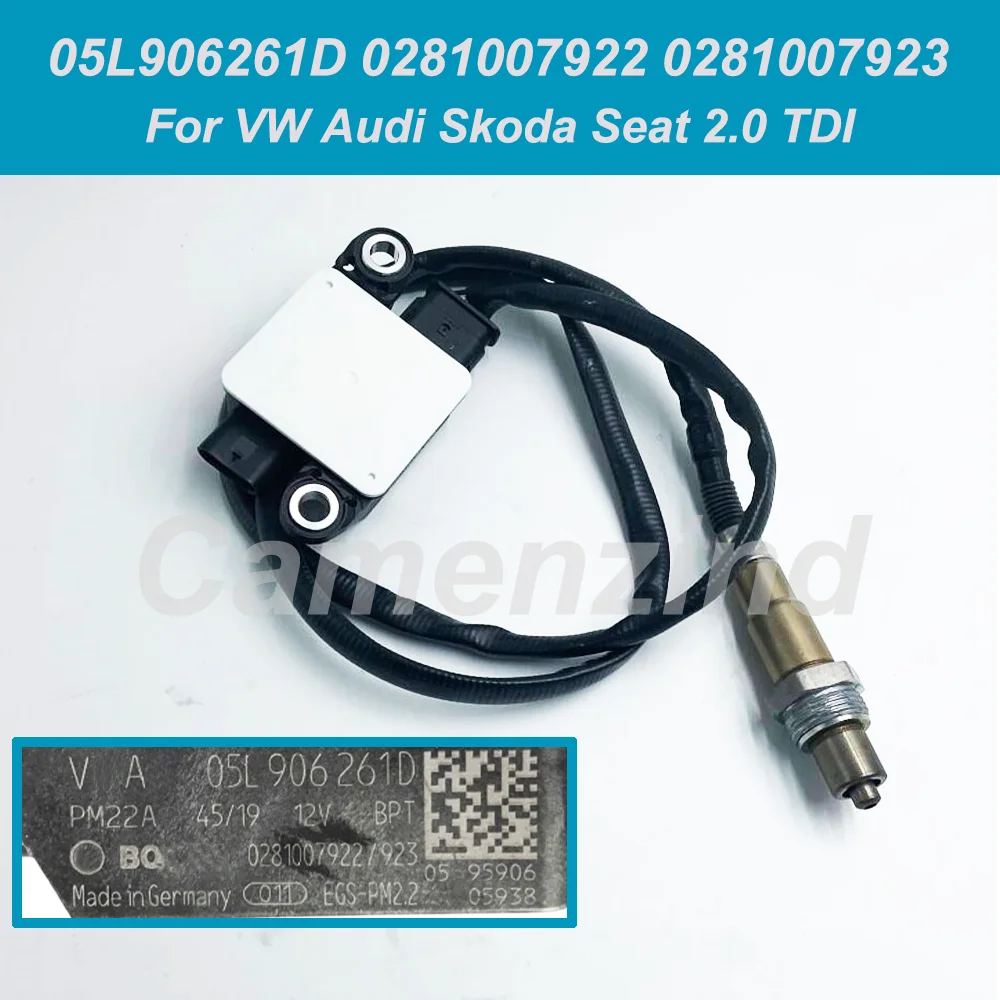 

05L906261D New Particulate Matter PM Sensor 0281007922 0281007923 For VW Audi Skoda Seat 2.0 TDI, Made In Germany