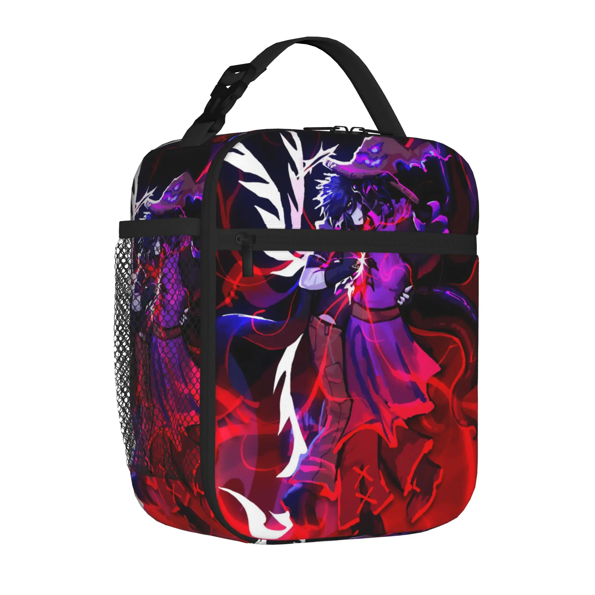 Forsaken Horror Game Tote Insulated Lunch Bag C00lkidd Cartoon Portable Food Bags Leakproof Thermal Cooler Washable Bento Box