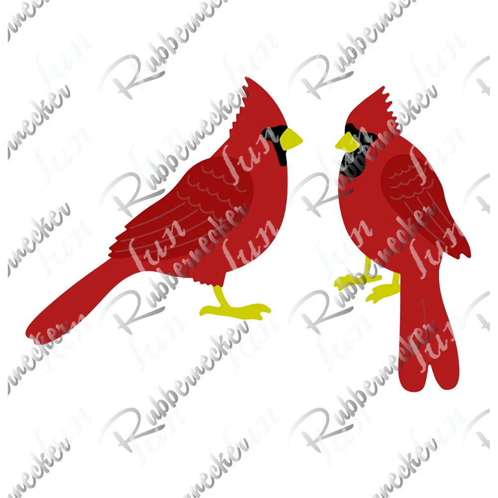 Hot Sale Cardinals Metal Cutting Dies DIY Scrapbooking Diary Decoration Stencil Embossing Template Greeting Card Handmade