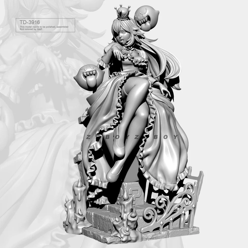 50mm 75mm Resin model kits figure beauty colorless and self-assembled TD-3916