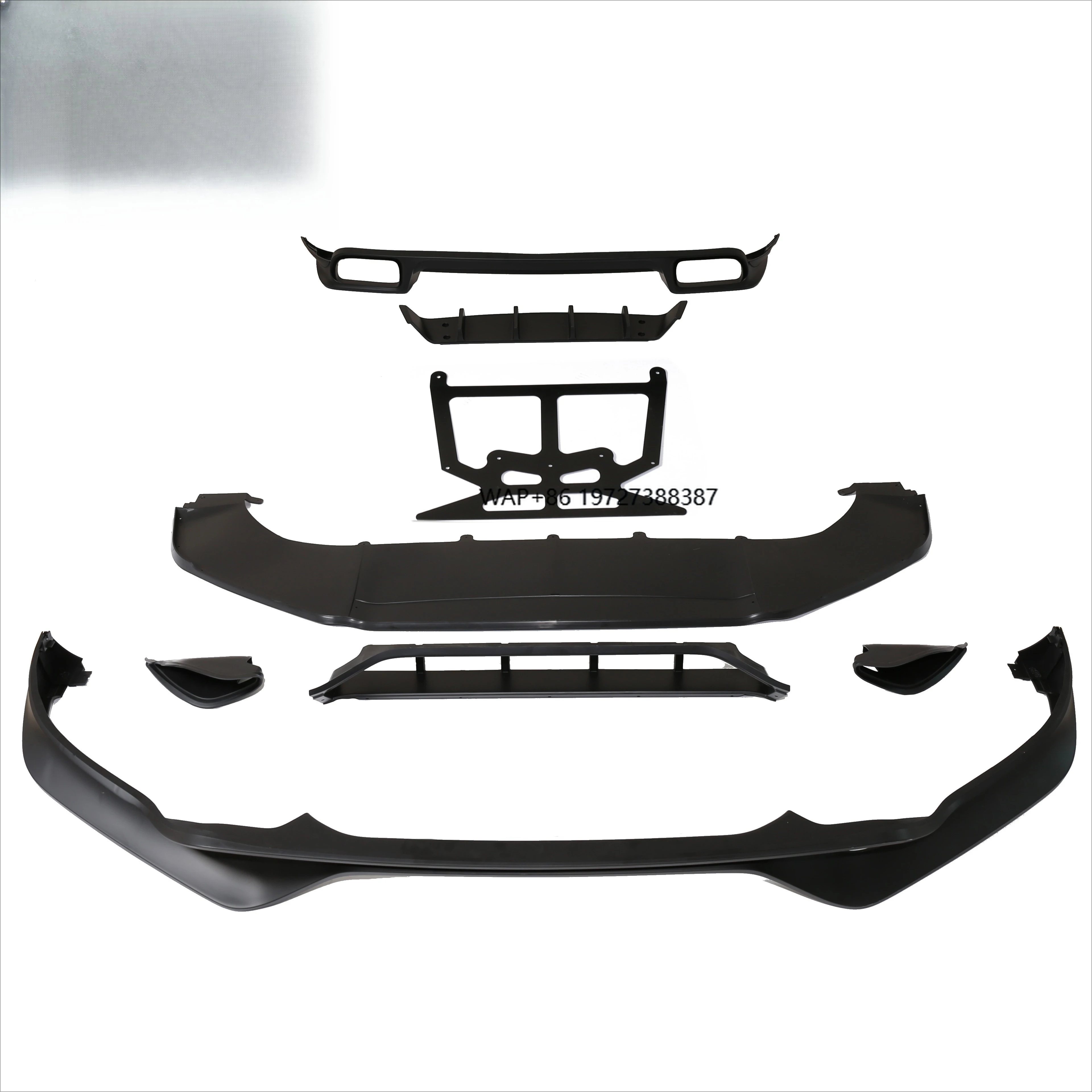 

KM for 2018-up Bodykit Techart Bumper Front Lip Rear Diffuser