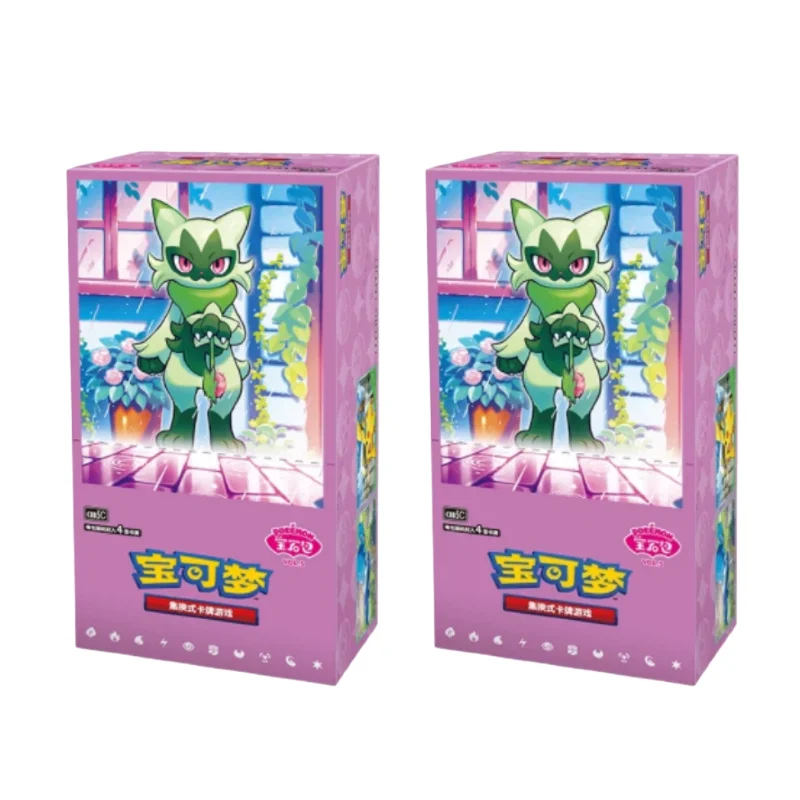 Nieuwe Verkoop Echte PKM PTCG Scarlet&Violet Gem Pack VOL.4 Serise Vereenvoudigde Chinese versie Booster Collection Speelgoed Verrassingskaarten
