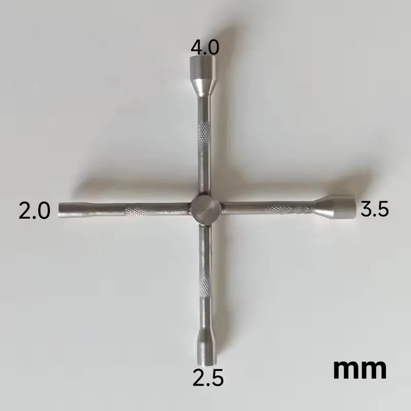 

Rc Cross Socket Stainless Steel Made For 1/14 Tamiya Remote Control Tractor Rc Truck Trailer Parts Contruction Vehicle Diy Hobb