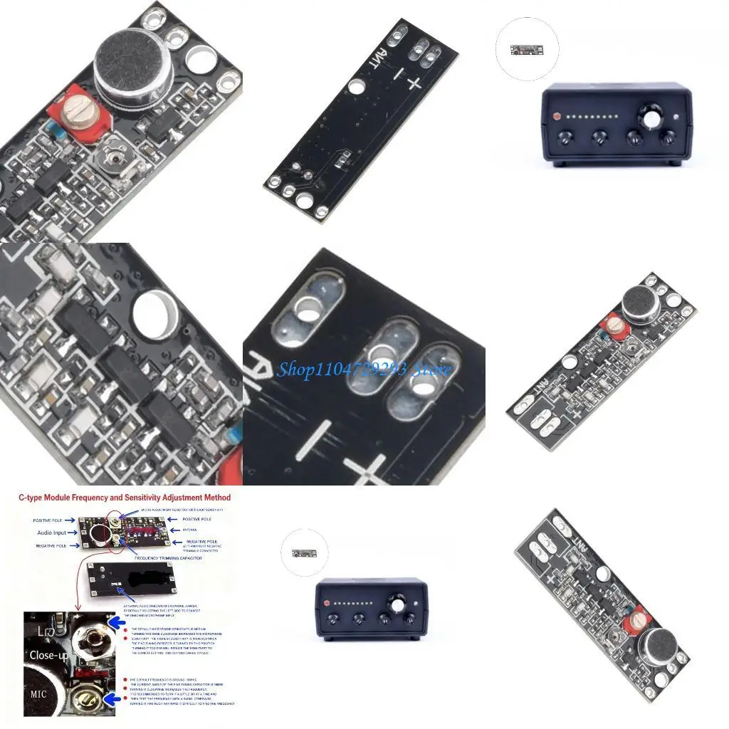 Y2GD Commercial Radio Transmitter 150mW Transmission with Broadcast Level Sound