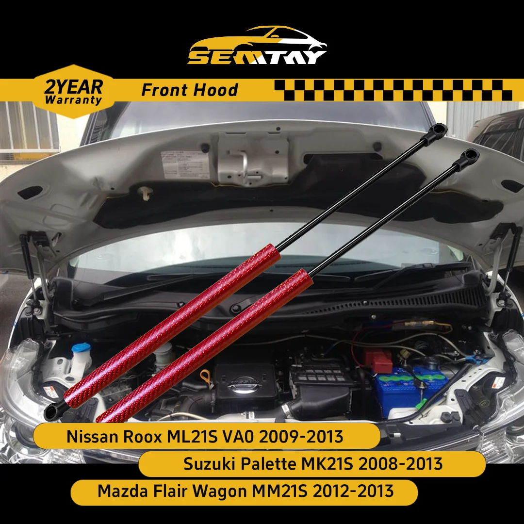 

Стойки капота SEMTAY для Flair Wagon MM21S 2012-2013, поддержка подъема капота, амортизаторы, совместимые автомобильные аксессуары