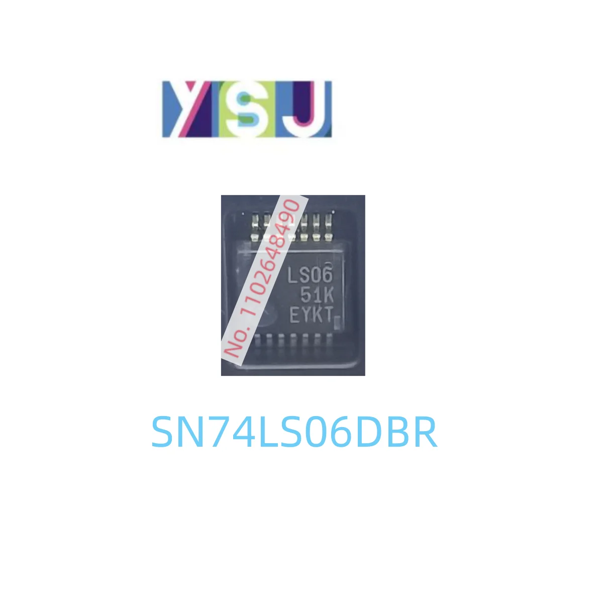 

SN74LS06DBR IC Brand New Microcontroller EncapsulationSSOP14
