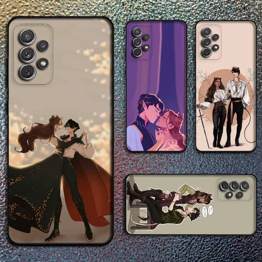 

The Cruel Prince Jude And Cardan Phone Case For Samsung S25,S24,S21,S22,S23,S30,Ultra,S20,Plus,Fe,Lite,Note,10,9,5G Black Cover