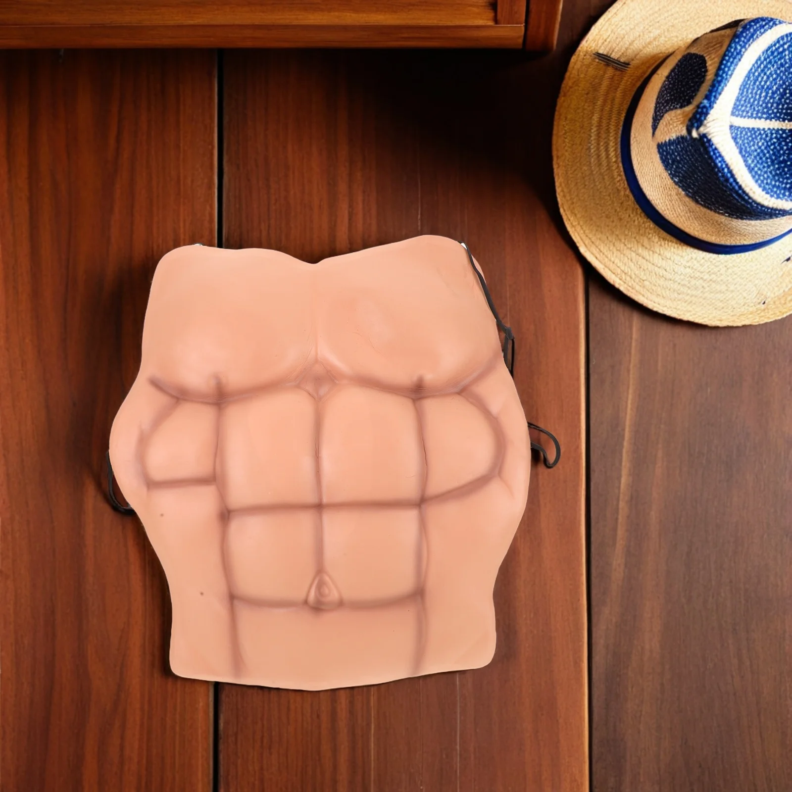 

Simulated Muscle Props Fake Shirts for Men Cosplay Body Prom Muscles Costume Vinyl Chest The Man False