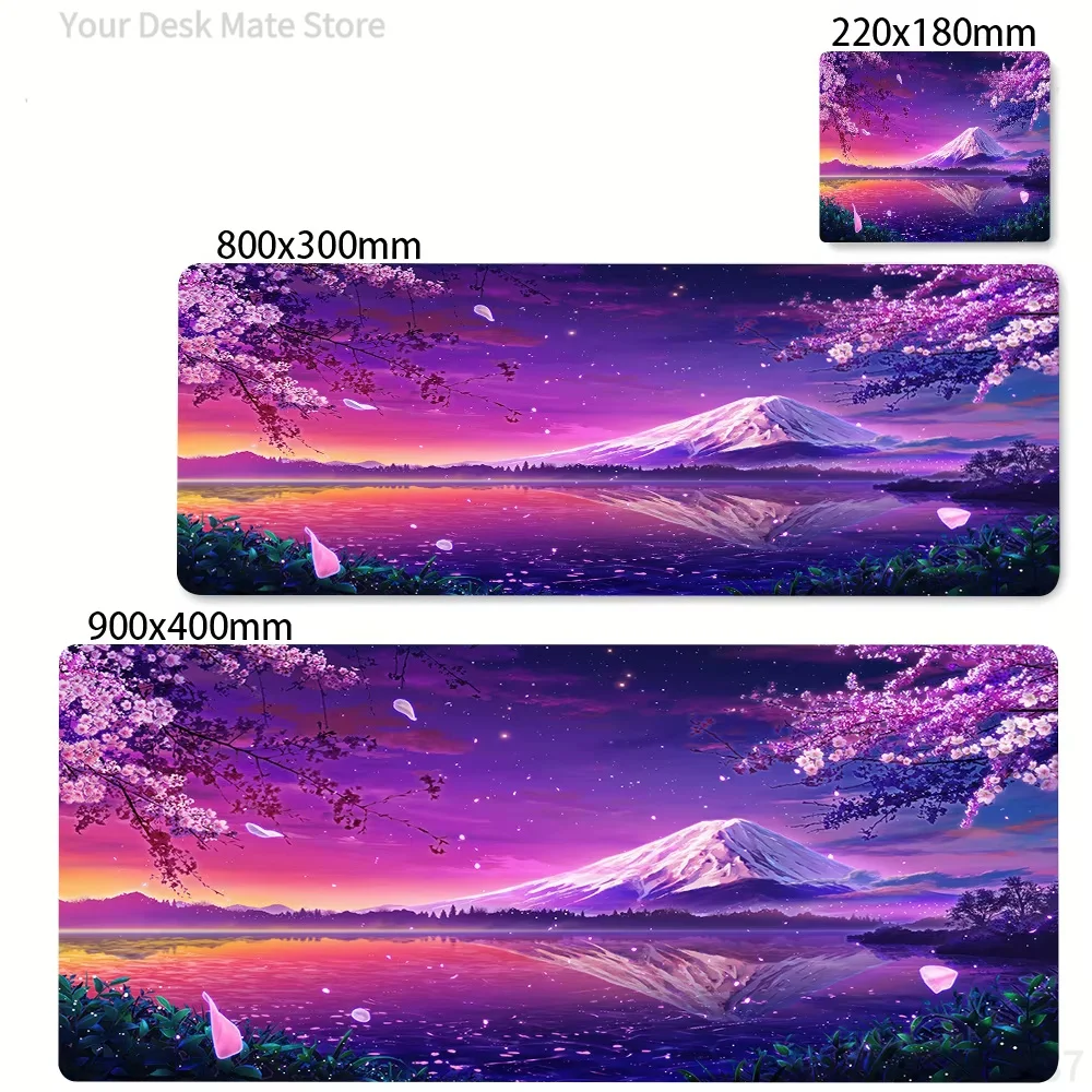 Minimalist Black White Dense Blossom Leaf Mousepad Waterproof Non-Slip Retro Floral Laptop Desk Accessory