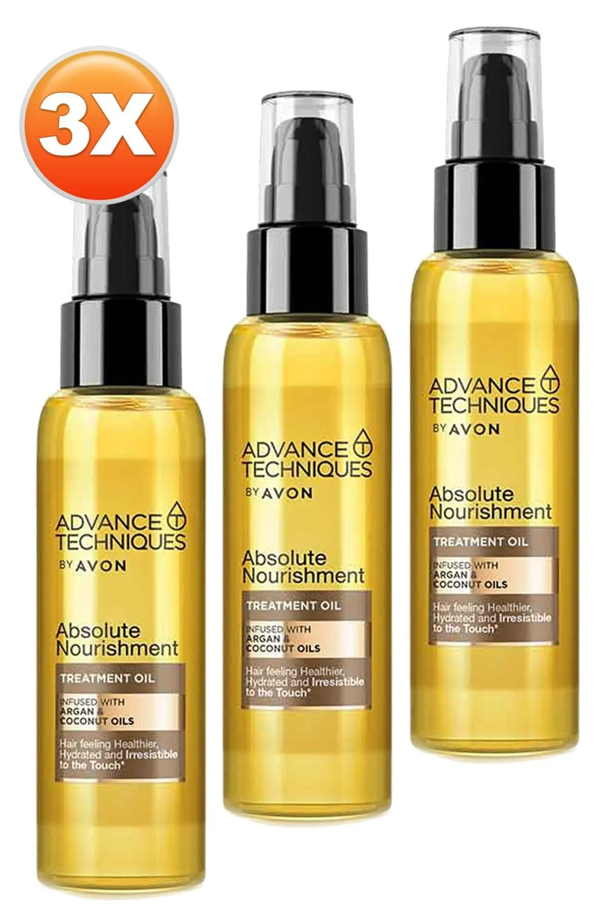 Aceite para el cuidado del cabello, aceite de argán y coco de 100 Ml, Juego de 3 unidades, adecuado para todo tipo de piel y cuidado del cabello