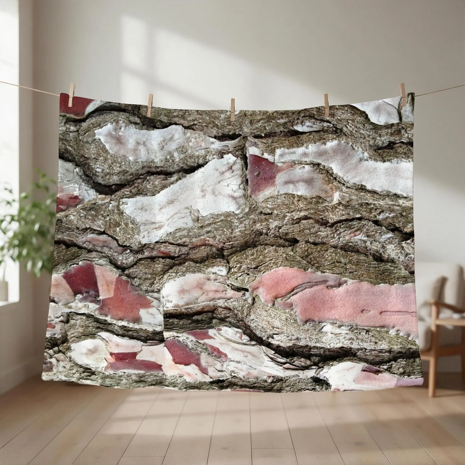 Pine Bark in Brittany Throw Blanket Luxury Designer Decorative Throw christmas decoration valentine gift ideas Blankets