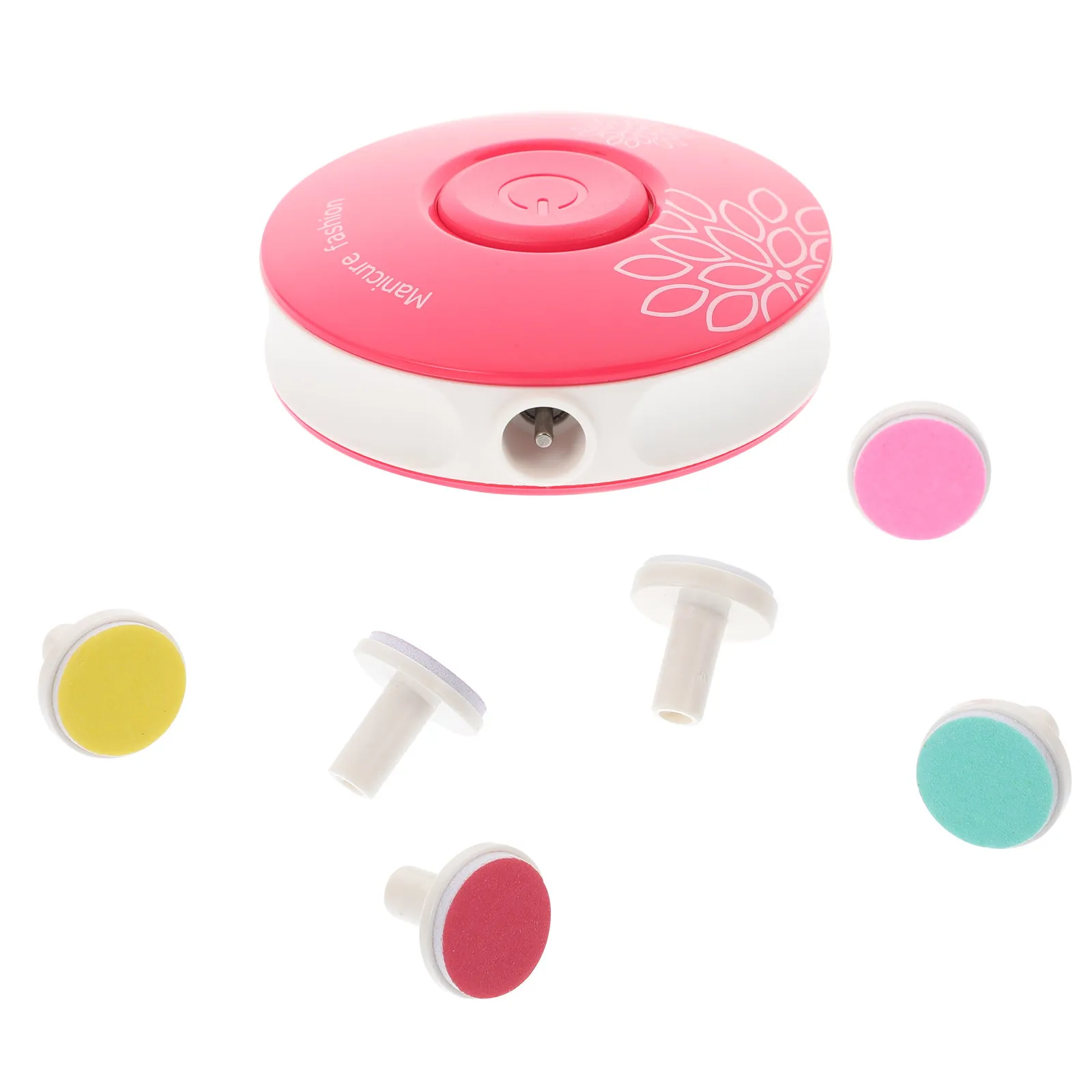 

Electric Nail Trimmer Portable Lightweight Ergonomic Adult Nail Clipper Polisher 6 Grinding Heads 2 Rechargeable