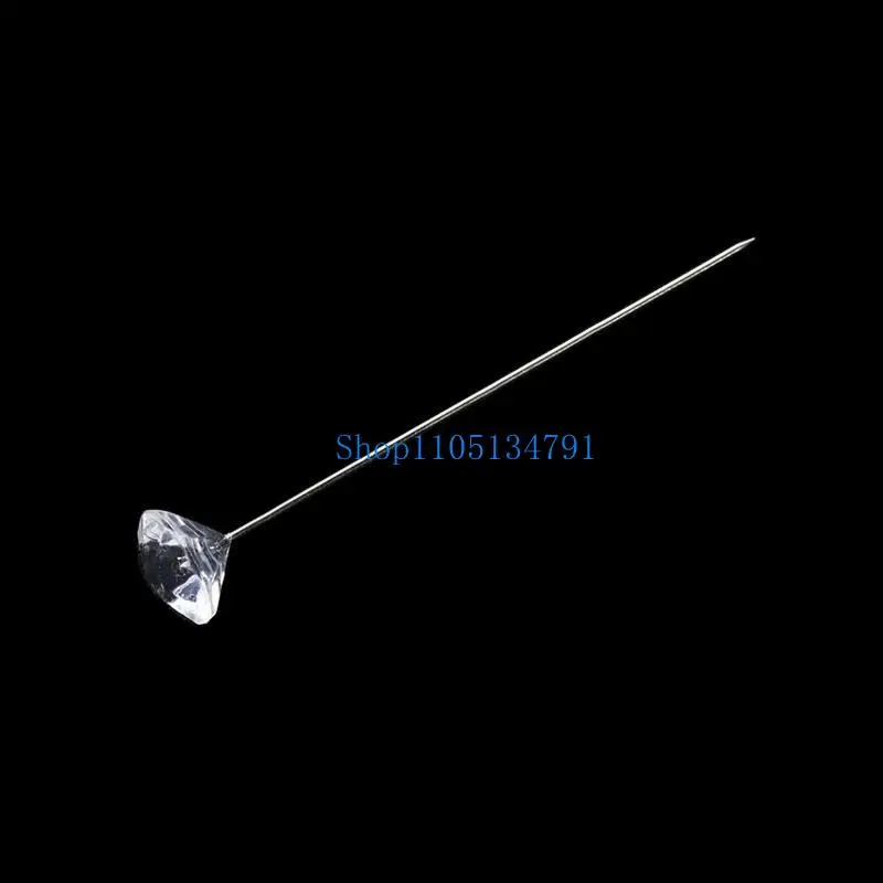 

98 км булавки для букета, корсажи, цветочные булавки для свадебного шитья, кристалл для головы, 100 шт./компл.