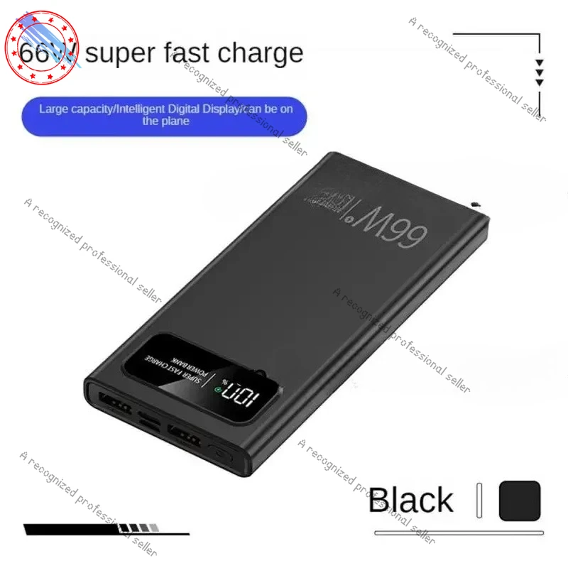 

Power Bank 30000 мАч 66 Вт сверхбыстрая зарядка внешнее зарядное устройство PD 20 Вт PowerBank для iPhone 13 14 Pro