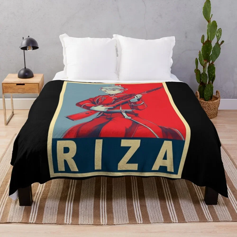 Hawkeye Riza - Poster Throw Blanket Sleeping Bag Blanket Decorative Blankets manga Sofas