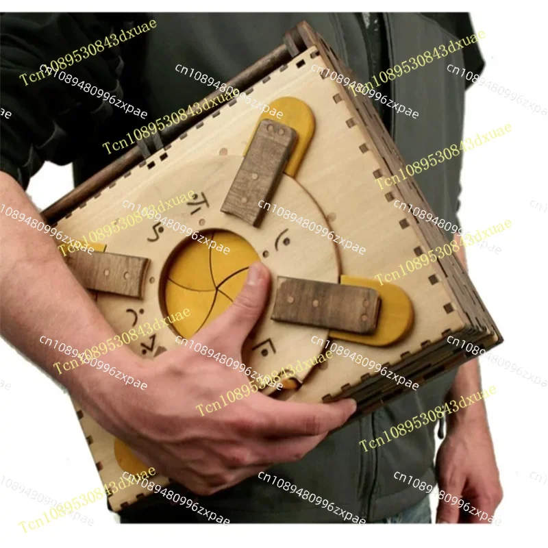 Code book puzzle level 10 high difficulty hell level three-dimensional puzzle assembly toy mechanism decryption box