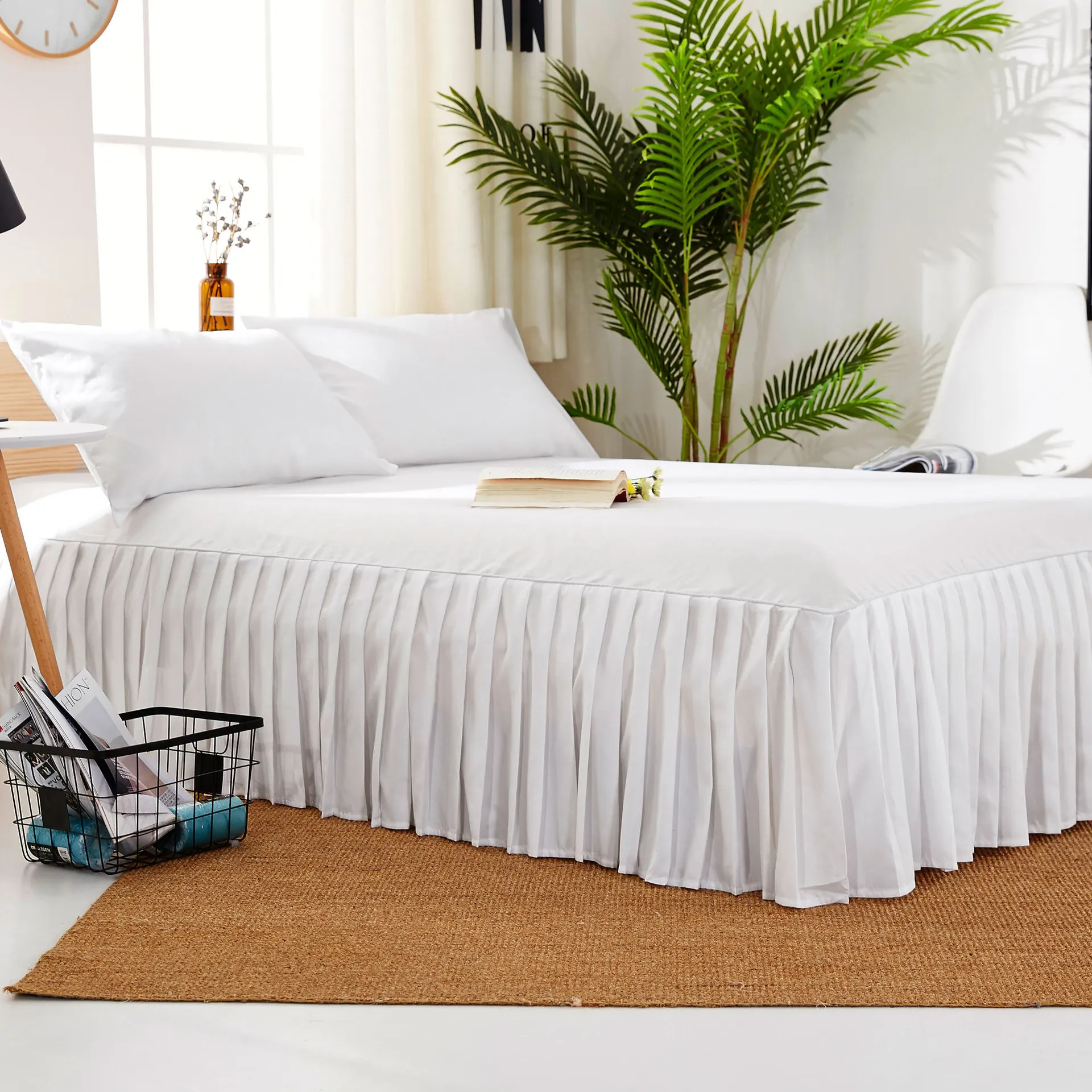 Colchas Europeas de Color Puro, Sábanas y Fundas de Cama Combinadas, Cubrecamas Súper Suaves, Colchas Queen King Size, Corchas Para La Cama