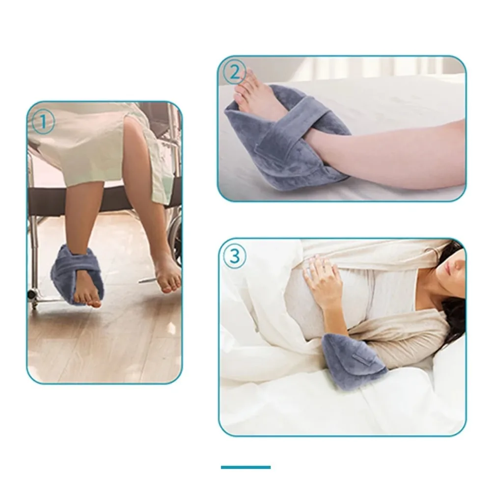 Heel Hollow Warm Foot Cover Elderly Bed Wheelchair Anti-decubitus Pads Patient Anti-foot Sagging Fatigue Foot Cover Relief Pains