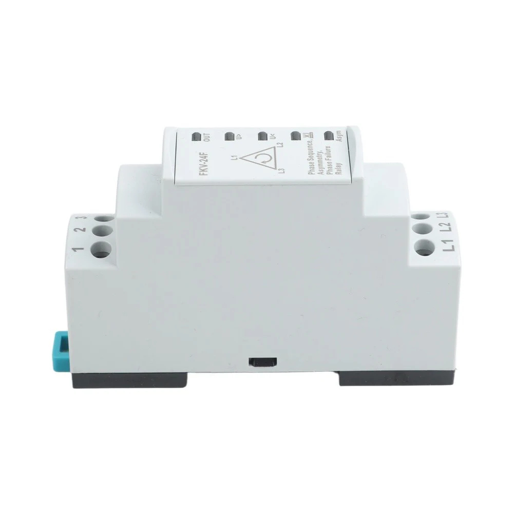 for DSP FKV24F 3 380V Phase Relay Overvoltage Undervoltage Phase Monitoring Device for Electrical Safety Control