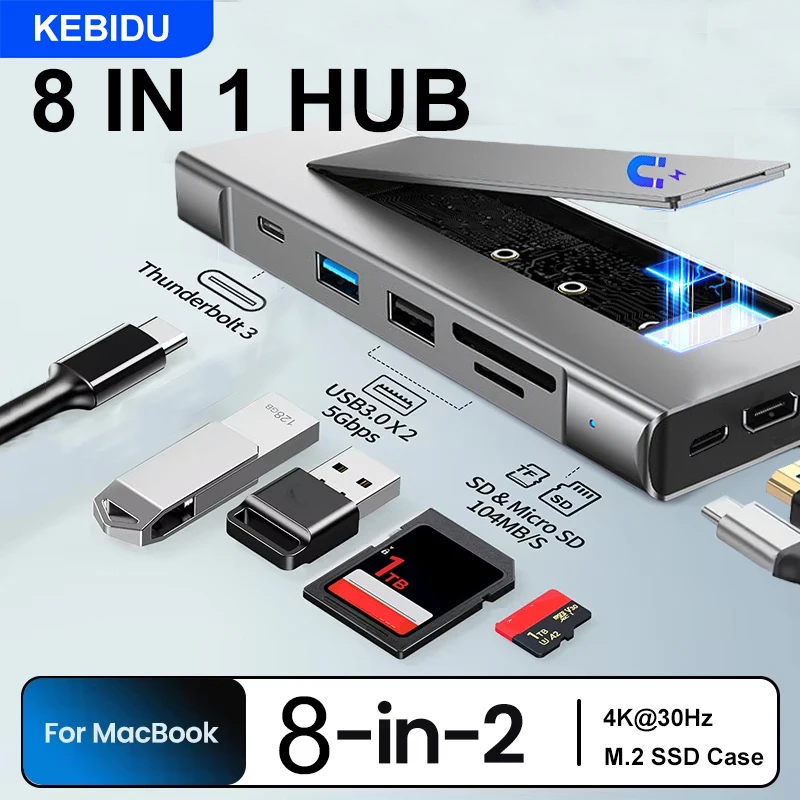8-In-1 Usb Hub M.2 … - image