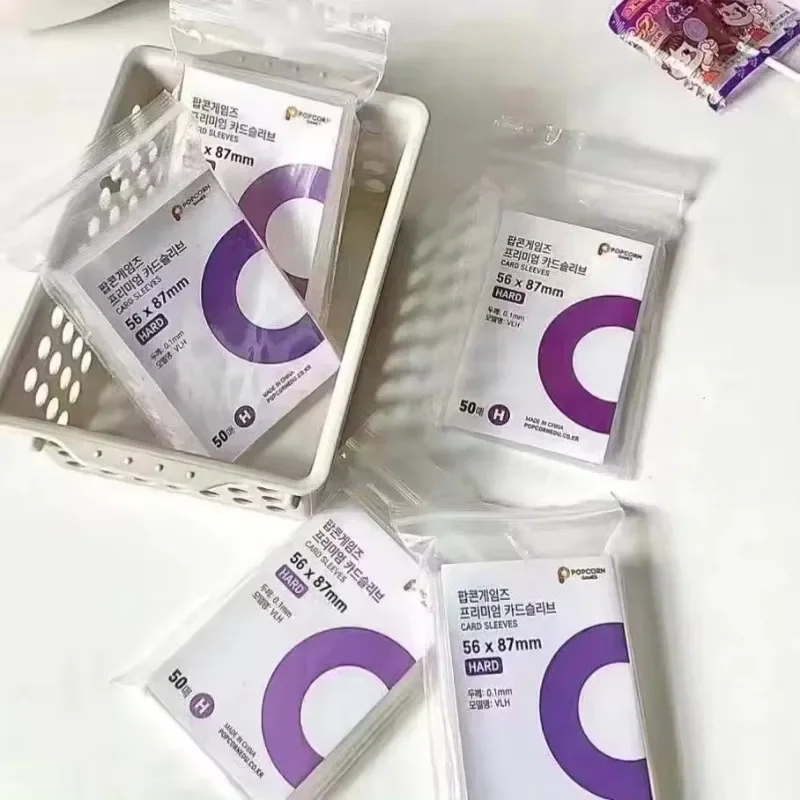 Kartenfolie, Fotokarten, Zubehör, Fotokarten, Kpop-Ordner, Fotokartenhalter, kratzfrei, transparent, für Fotos, Album, Verpackung, Zuhause