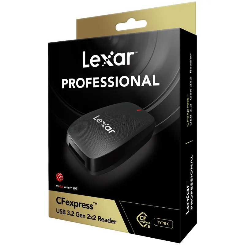 High Speed Professional Lexar cfexpress type a USB3.2 Gen 2x2 Type-C LRW550U-RNBNG