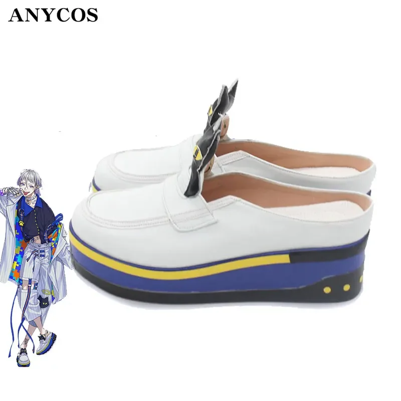 

Ryu Natsume Cosplay Shoes Game Paradox Live Cosplay Props Halloween Carnival Boots Custom Made big size sandals