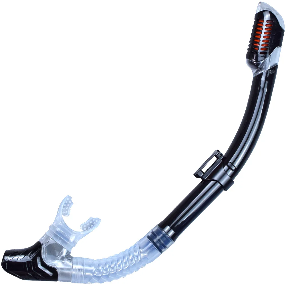 Trocken schnorchel rohr Easy Breath Scuba Diving Spritz schutz Top Ventil Schwimmen Unterwasser ausrüstung für Erwachsene Kinder Männer Frauen Jugend