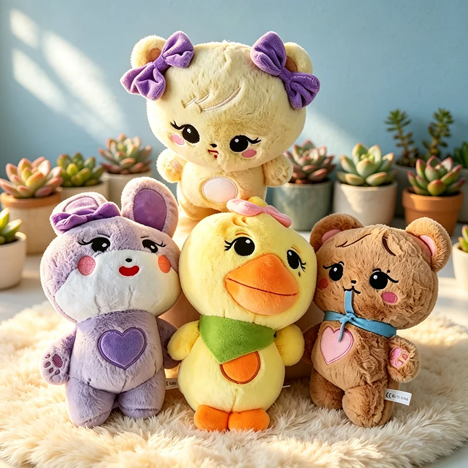 Nuevo Peluche Rosa 2026, Muñeca de Peluche Oficial de la Gira Mundial BORN PINK, Jennie, Lisa, Rose, Jisoo, Animales de Peluche Kawaii, Juguetes de Buena Calidad