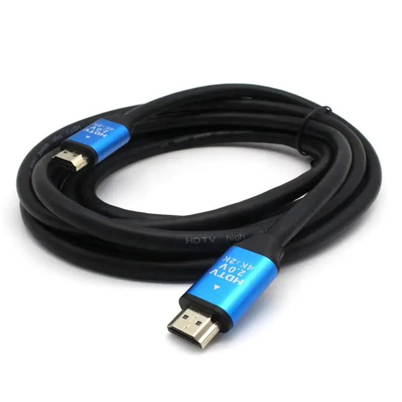 HDTV 2.0V Cable 2.0 HDMI 4K 60Hz HDMI Compatible Cable For PS5 Projector Display Monitor TV Box Laptop PC Male To Male Cord