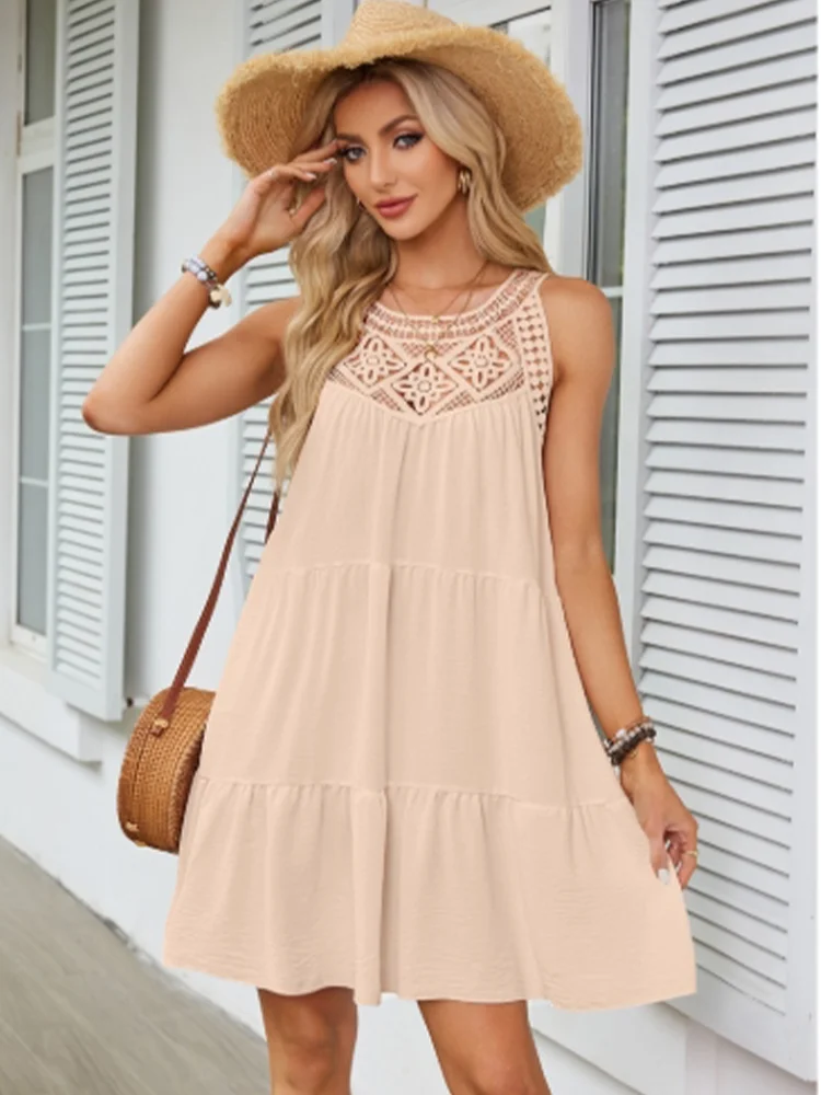 Women’s Lace Hollow Summer Dress