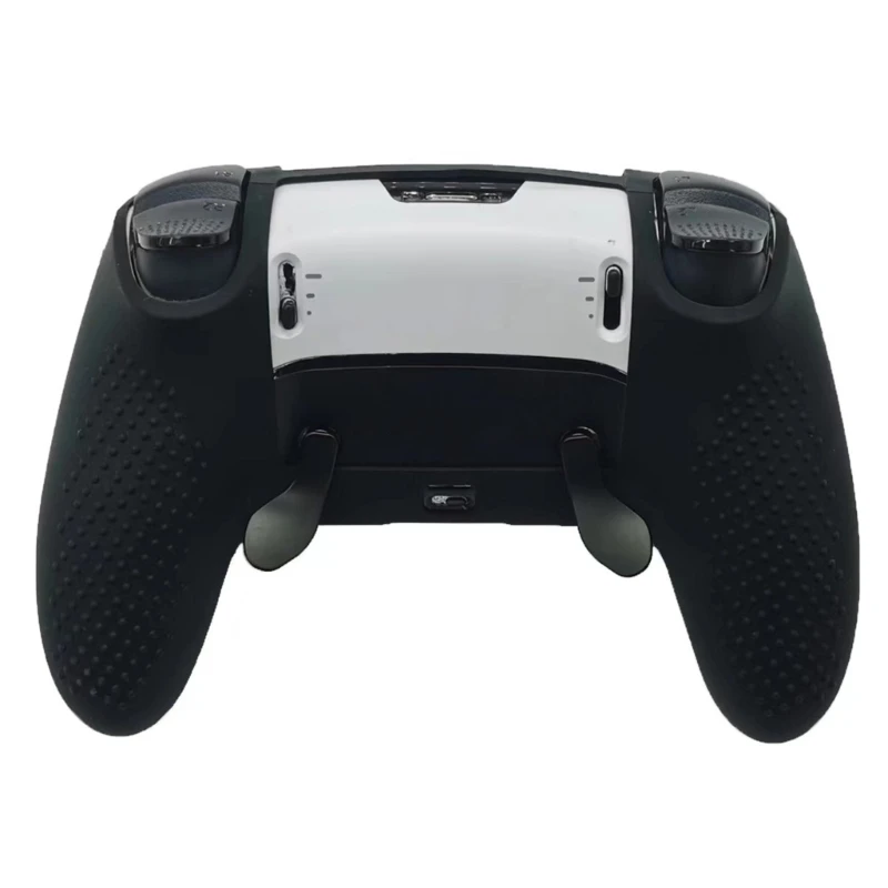 Gamepad ฝาครอบซิลิโคนป้องกันกรณี Anti-Scratch เกมคอนโทรลเลอร์กรอบสําหรับ PS5 กันกระแทก Dropship