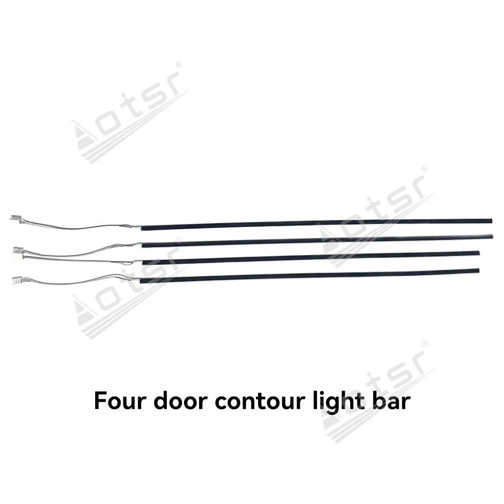 

Атмосферная лампа для салона автомобиля, окружающая полоса света для Toyota 2019-2023, атмосферное освещение Avalon, 23 огни