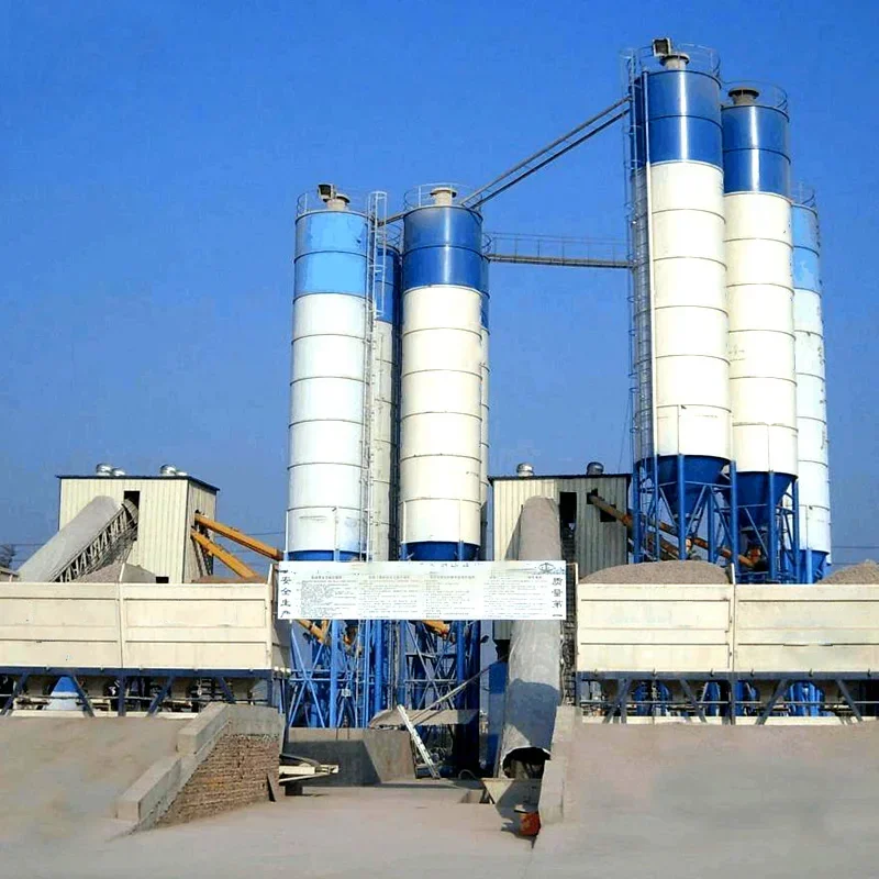 Customized Ready Mix Concrete Batching Plant - Ideal For Construction Sites