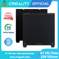 Creality Official K1 PEI Flex Plate Spring Steel Sheet Magnetic Base 235MM For Ender-3 Ender-5 K1/ K1 MAX 3D Printer Accessories