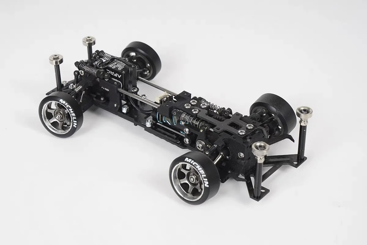 JK-1 RC Car RWD Rear-drive Drift Racing Frame 1/24 RC Car Remote Control Vehicle (not include wheels, tire๏ผ