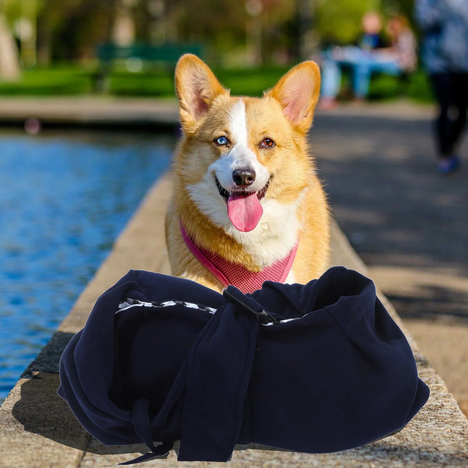 

Pet Sling Carrier Small Dog Cat Adjustable Single Shoulder Strap Breathable Crossbody Outdoor Travel Carrying Bag