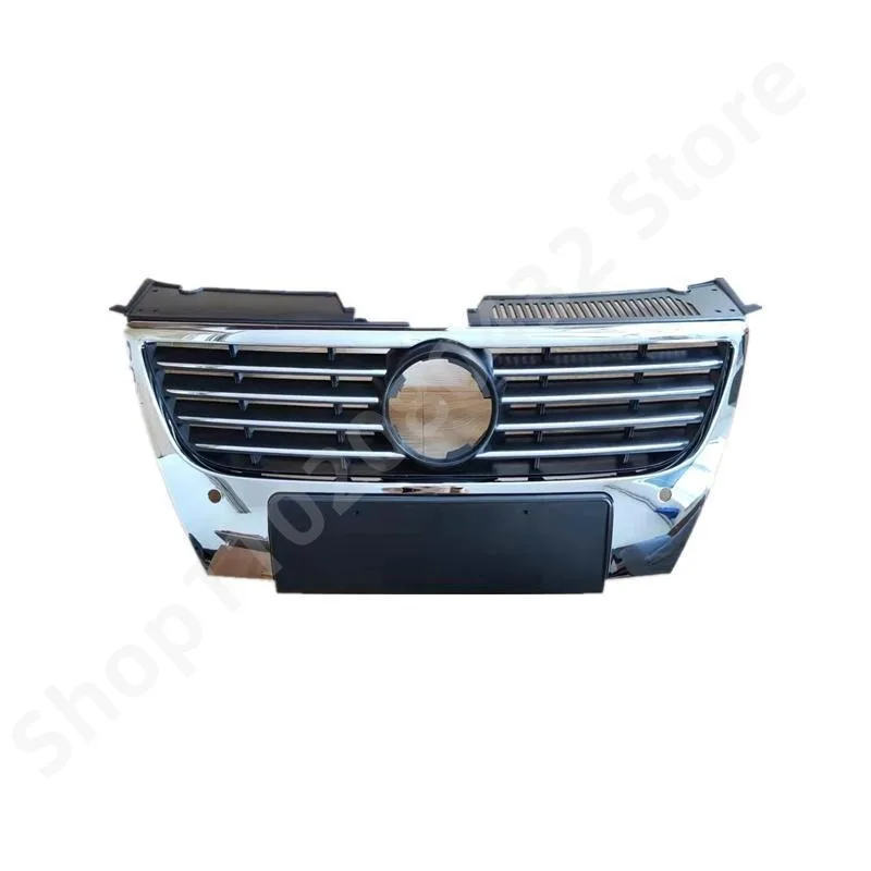 Front Bumper Center Grille Upper Grills Car Styling Chrome for Volkswagen VW Passat B6 2006-2011 Racing Grills