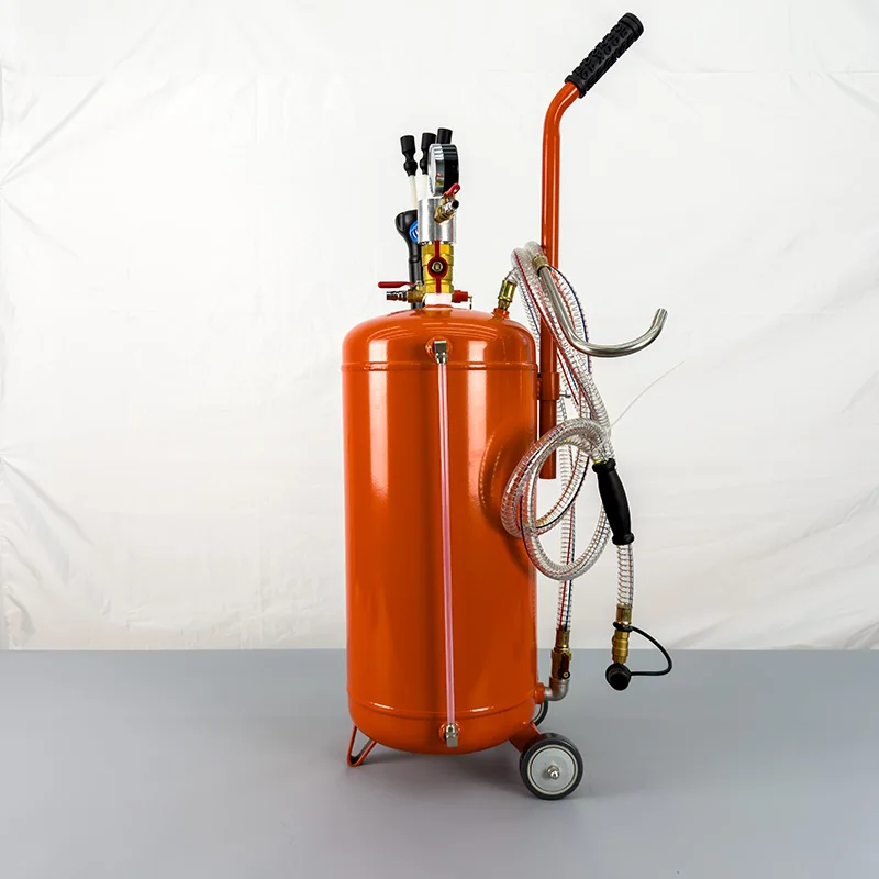 Unit pompa pneumatik kecil 20L, tebal, praktis, untuk oli rem mobil kecil, pengganti alat perawatan otomotif