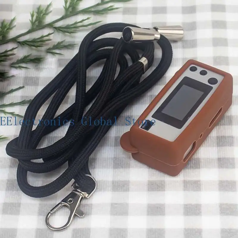 462B Protective Case for Keychain Digital Camera, Wraparound Cover Shell with Lanyard for Commuting Short Trip