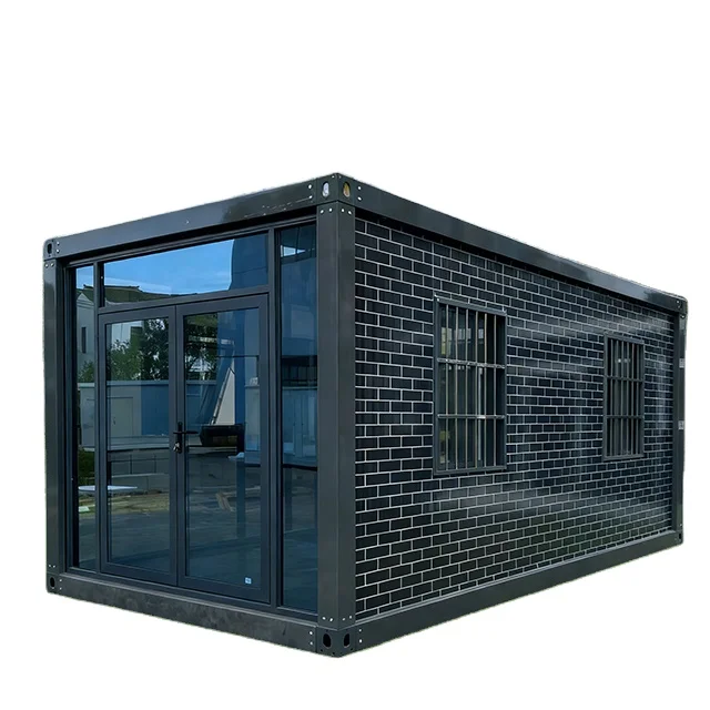 Expandable Prefab Light Steel Container House with Solar Power & Eco-Friendly Design for Mobile Office Home Multi-Purpose Use