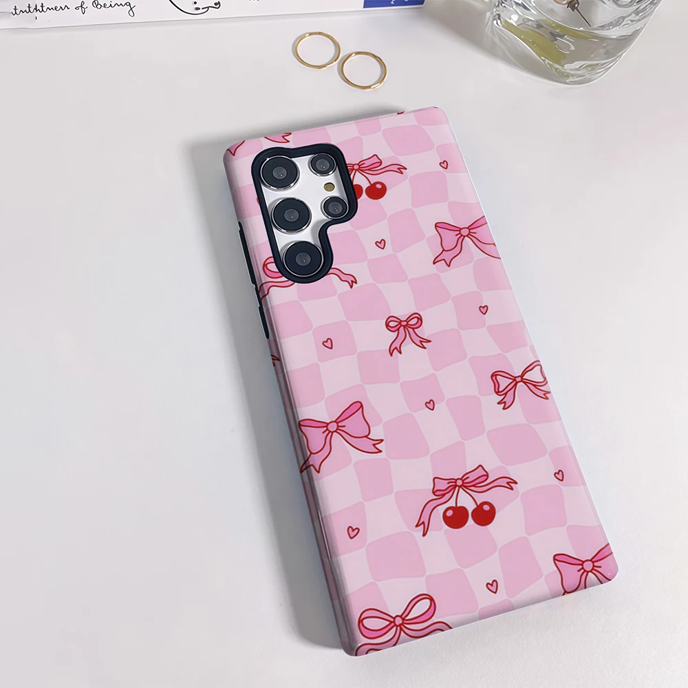 حافظة لهاتف سامسونج جالاكسي S25 Ultra S24 S23 Ultra Plus غطاء خلفي بطبقة مزدوجة مقاوم للصدمات #2