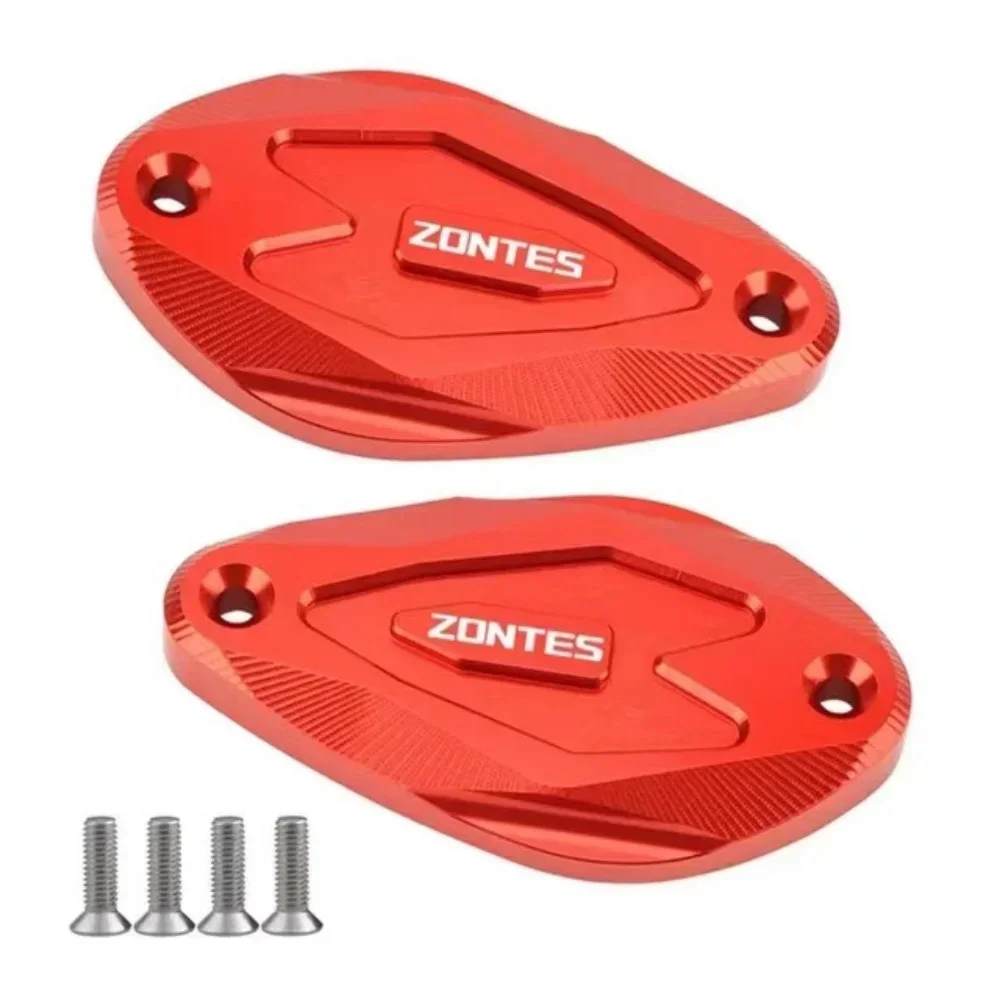 オートバイは ZONTES 350D 350 D D350 350E 350M 350 M/E のアッパーブレーキポンプとフロントオイルポットの装飾カバーを再装着します