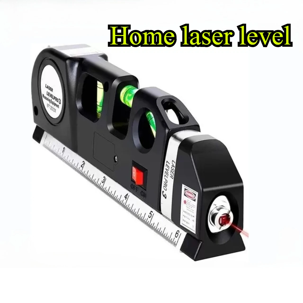

Tile leveler laser level small home decoration level ruler with tripod support distance measuring infrared line device portable