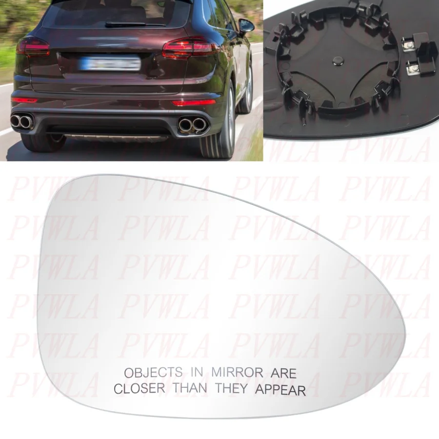 Right Side Heated Reversing Mirror Glass Car Accessories For Porsche Cayenne 2015 2016 2017 2018