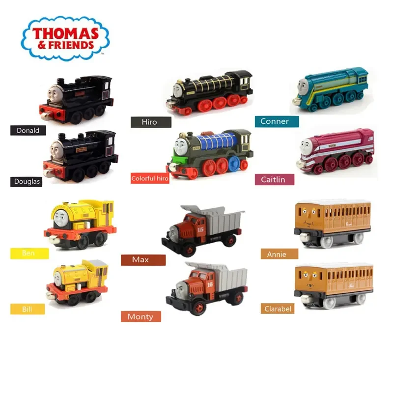 Thomas And Friends Double magnetic  Douald  Gordon Emily Rosie Lady  Kids festival Toy Gift  ascension with partner friendship