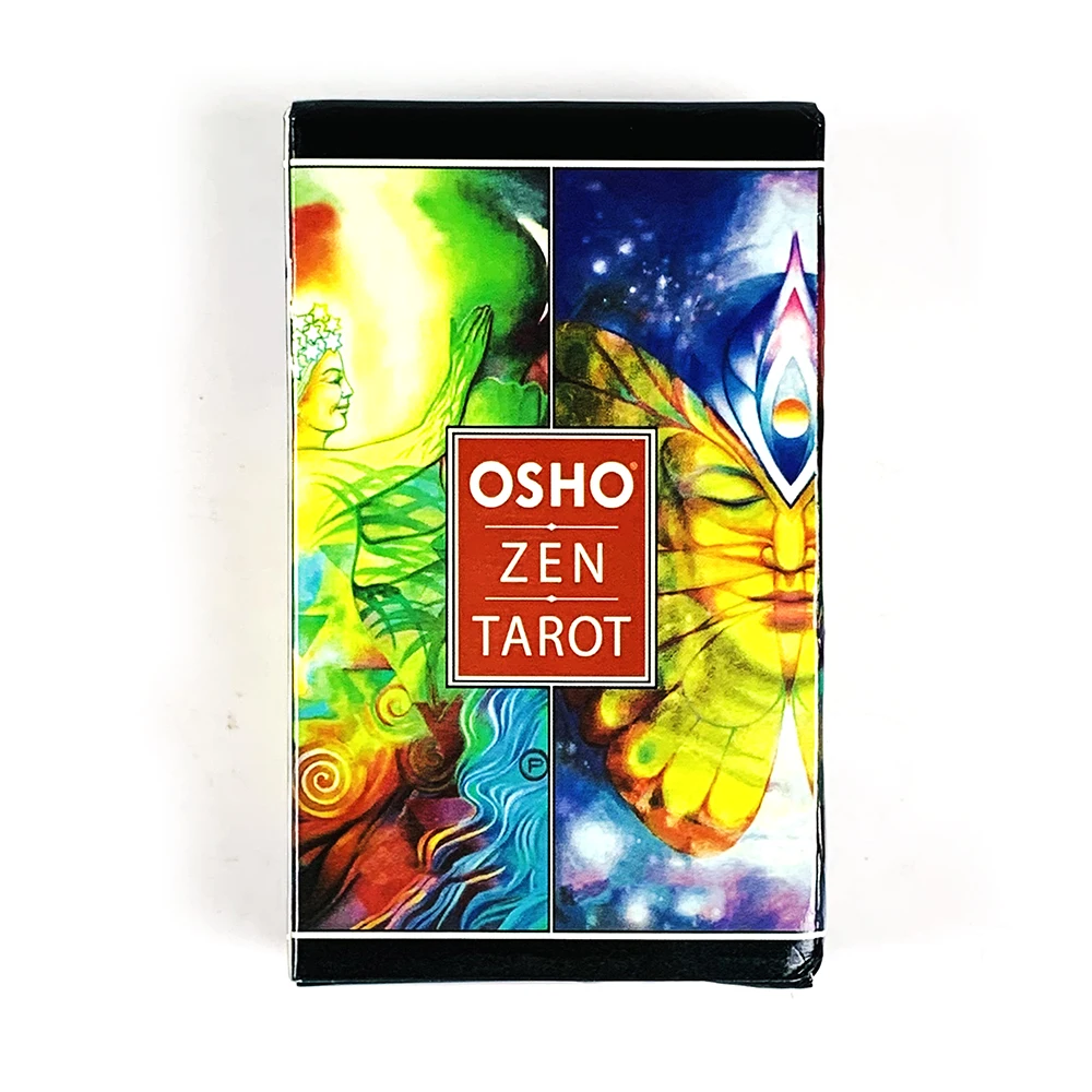 Osho Zen Tarot Cards A 79 Deck Oracle English Visions Divination Edition Borad Playing Games,Camping Supplies, Family Gatherings