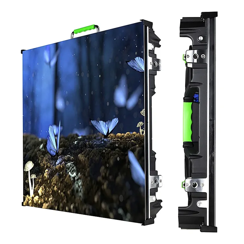 

Stage P3.91 outdoor LED display screen 500mmX500mm die cast aluminum HD Waterproof LED Panel