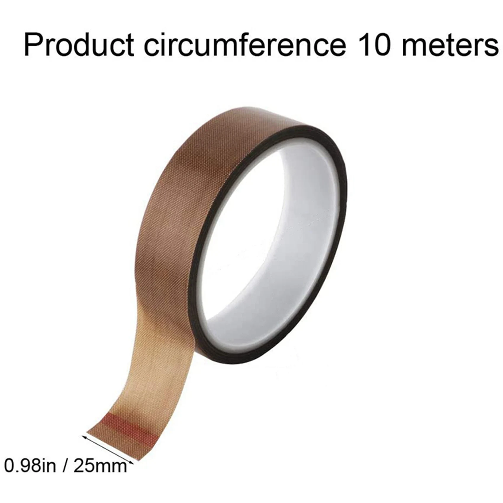 

5X лента из ПТФЭ/лента из ПТФЭ для вакуумной упаковки, ручных и импульсных упаковок (1 дюйм X 33 фута)-AA80