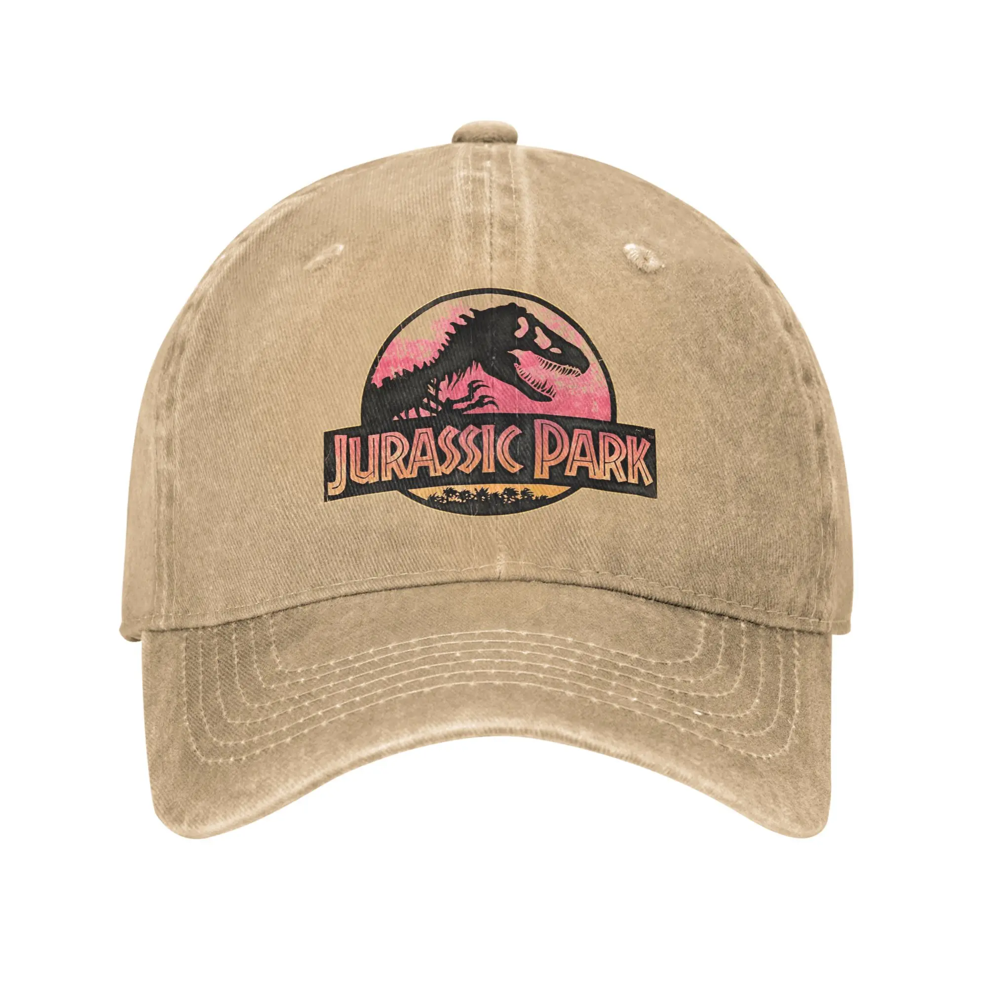 

Jurassics parks Washed Baseball Cap Dino Movie y2k Funny Sun Trucker Hat Summer Men Women Hiking Fishing Baseball Caps